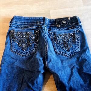 Miss Me Denim Jeans Medium Wash Sunny Skinny Jeans Size 29